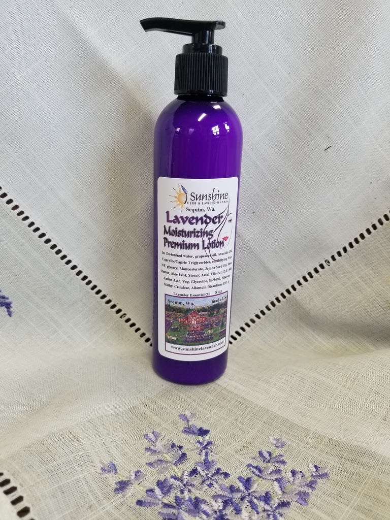 8 oz. Lavender Premium Lotion