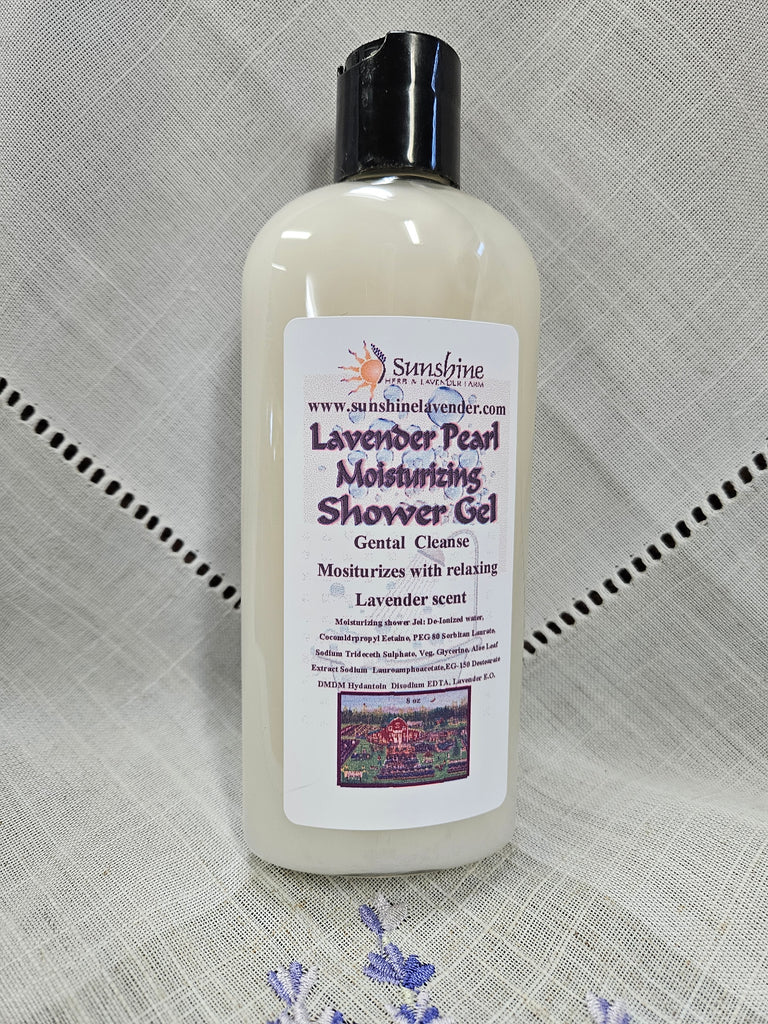 Lavender Pearl Moisturizing Shower Gel