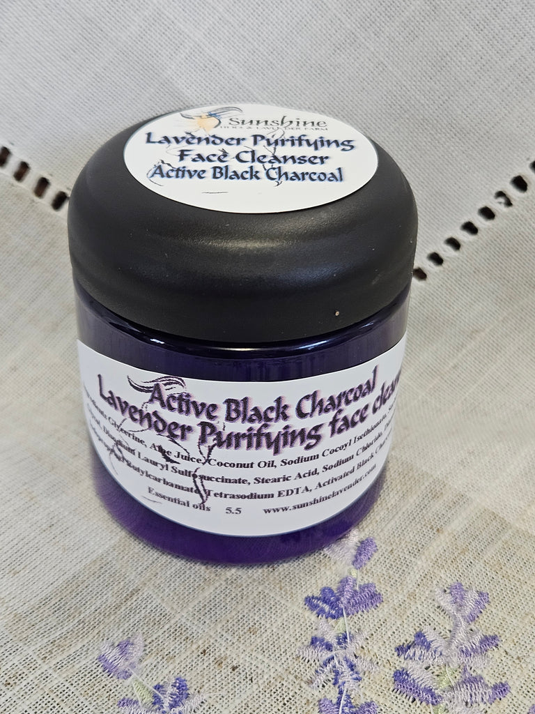 Lavender Exfoliating Mild Face Cleanser