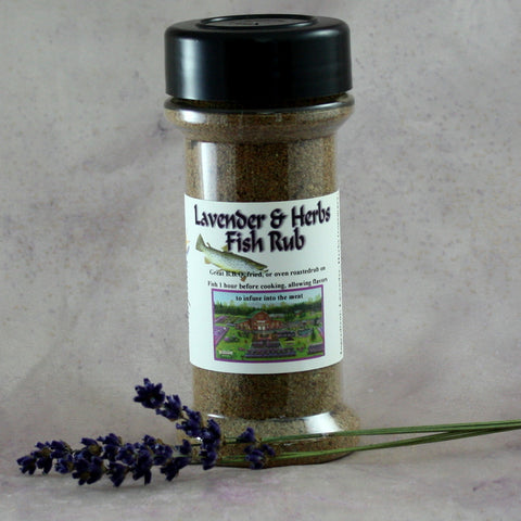 Lavender & Herbs Fish Rub