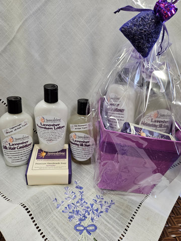 Lavender Hair & Body Travel Set