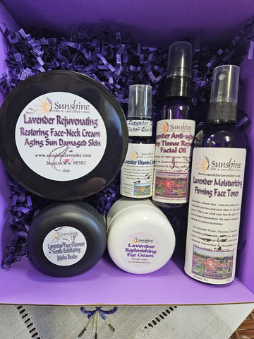 Lavender Rejuvenating Face Care Kit
