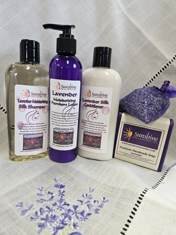 Lavender Hair & Skin Care Gift Set
