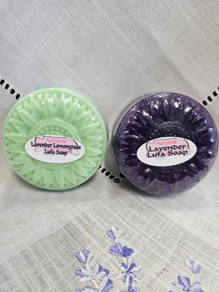 Lavender Luffa Soap