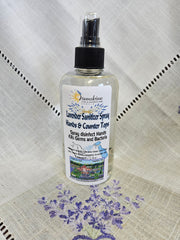 Lavender Sanitizing Hands and Counter Top Sprau