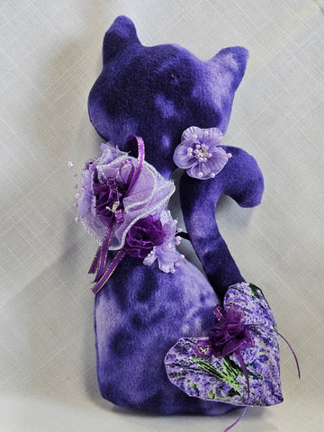 Decorative Lavender Kitty