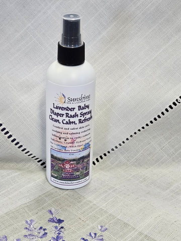 Lavender Baby Diaper Rash Spray