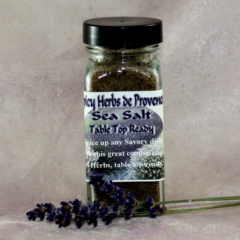 Spicy Smoked Lavender Sea Salt & Herbs