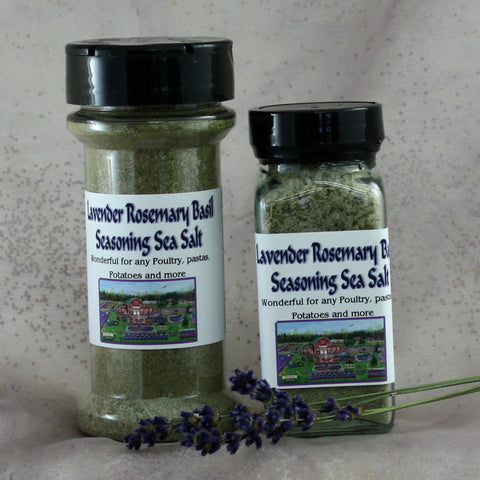 Lavender Rosemary Basil Sea Salt