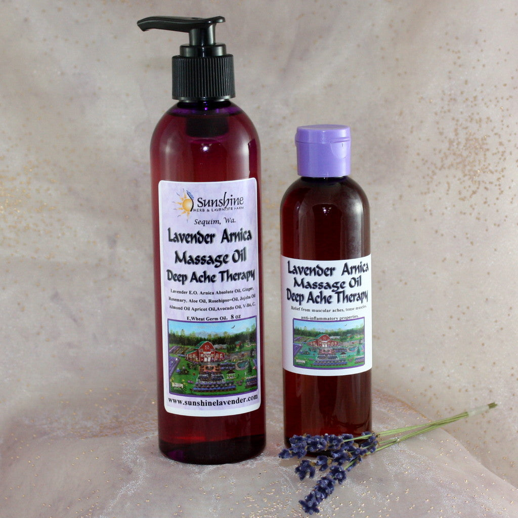 Lavender Arnica Massage Oil
