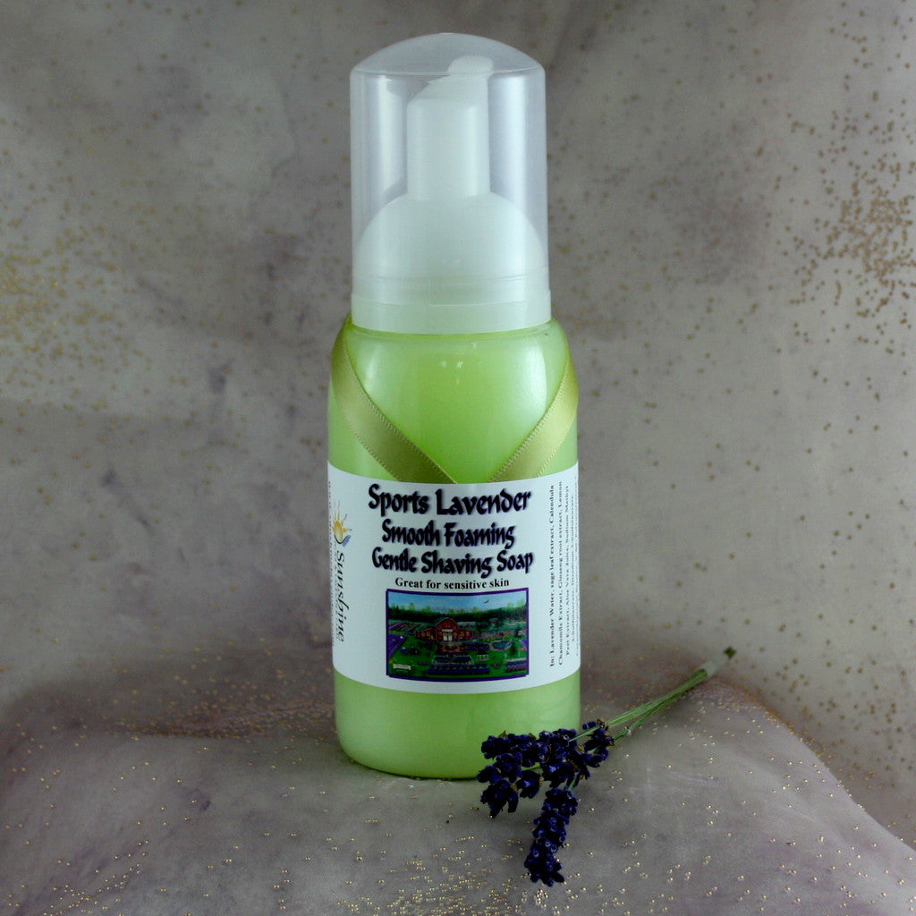 Sports Lavender Smooth Foaming Gentle Shaving Soap
