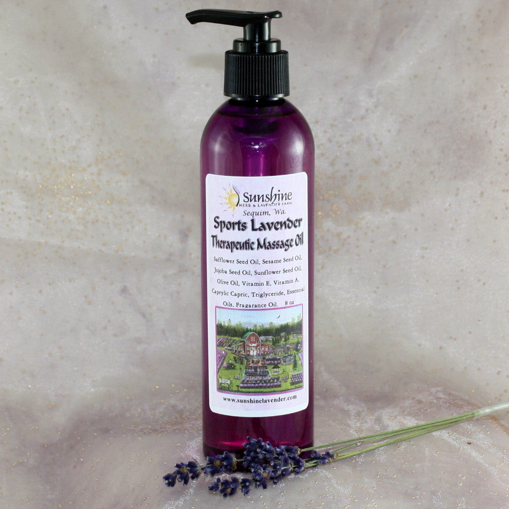 Sports Lavender Therapeutic Massage Oil
