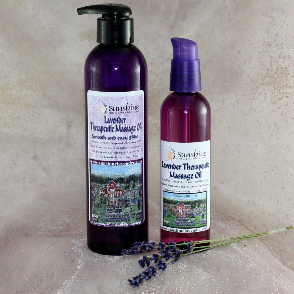Lavender Therapeutic Massage Oil