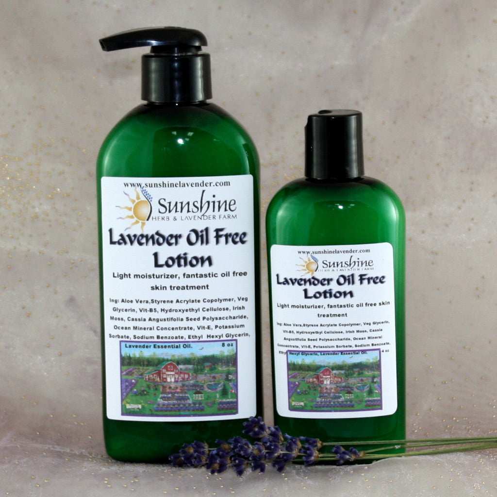 Lavender Oil Free Lotion