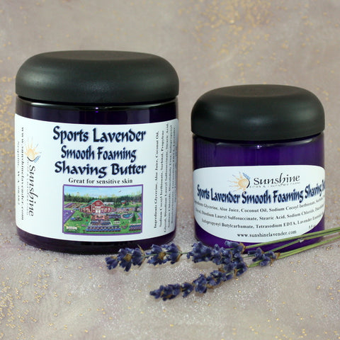 Sports Lavender Foaming Shaving Butter