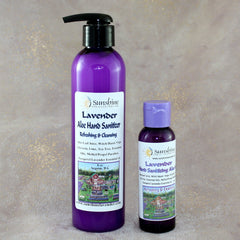 Lavender Hand Sanitizing Alcohol and Aloe Gel