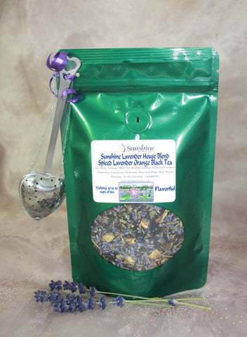 Sunshine Lavender House Blend Spiced Lavender Orange Black Tea