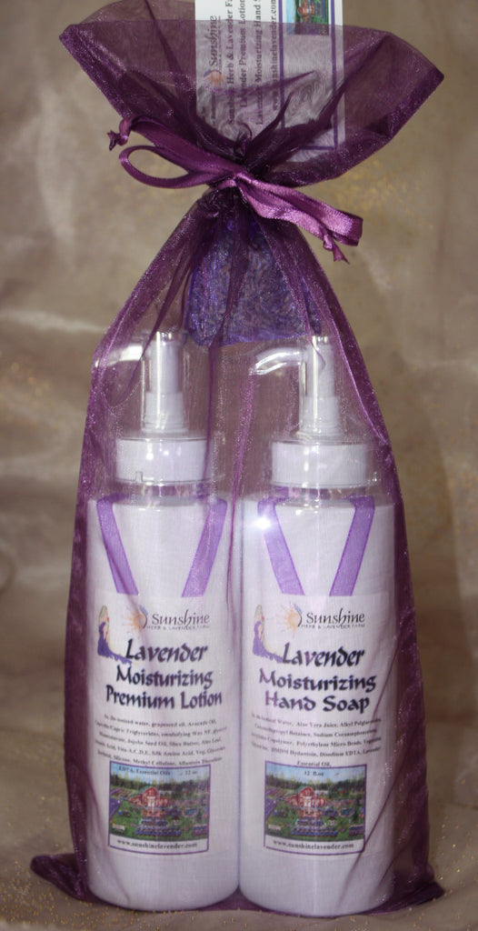 Lavender Moisturizing Lotion & Hand Soap Gift Set