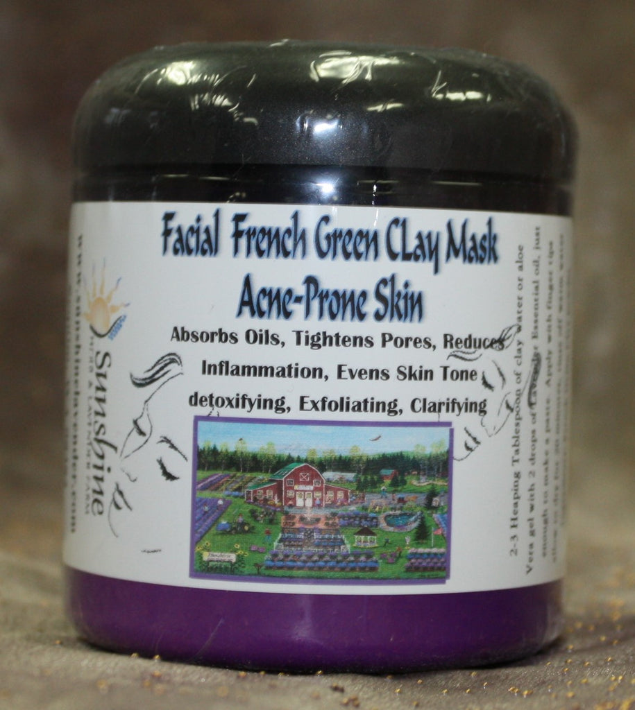 Lavender French Green Clay Mask